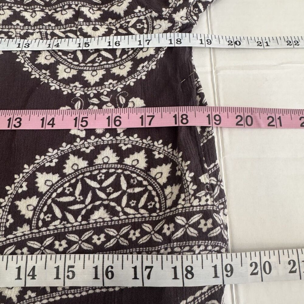 Forever 21 Women's Blouse Sz Small Bohemian Hippie Festival Gypsy Inspired Indie - Picture 11 of 13